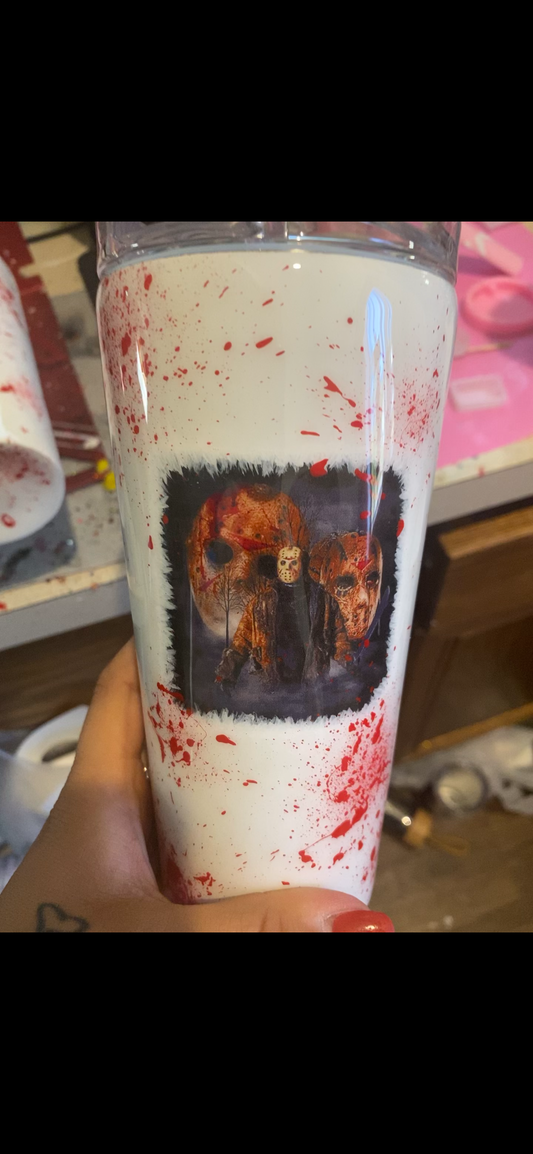 handmade halloween cup